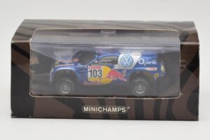 Volkswagen Race Touareg #103 B. Saby / R. Perin Winner Rally Por Las Pampas 2005 Minichamps 1:43 436055303 Metal - imaginea 4 din 4