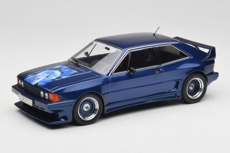 Volkswagen Rieger Scirocco Mk1 GTO Albastru MCG 1:18 MCG18448 Metal