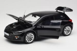 Volkswagen Scirocco Mk3 Negru Norev 1:18 188471 Metal - imaginea 2 din 8