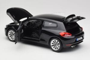 Volkswagen Scirocco Mk3 Negru Norev 1:18 188471 Metal - imaginea 5 din 8