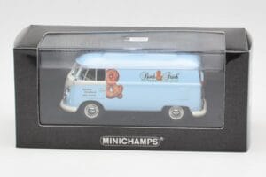 Volkswagen T1 Panel Van Resch & Frisch Minichamps 1:43 430052216 Metal - imaginea 4 din 4