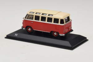 Volkswagen T1 Roșu Bej Minichamps 1:43 231099300Y3D Metal - imaginea 3 din 4