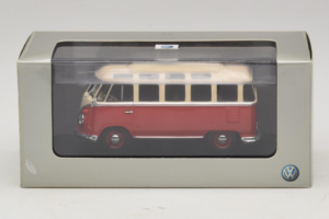 Volkswagen T1 Roșu Bej Minichamps 1:43 231099300Y3D Metal - imaginea 4 din 4