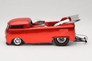 Volkswagen T1 Camionetă Roșu Hot Wheels 1:18 J2895 Metal - imaginea 4 din 8