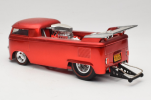 Volkswagen T1 Camionetă Roșu Hot Wheels 1:18 J2895 Metal - imaginea 7 din 8