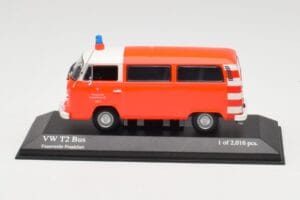 Volkswagen T2 Bus Pompieri Frankfurt Minichamps 1:43 400053091 Metal