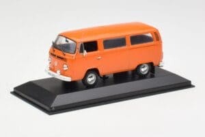 Volkswagen T2 Bus Portocaliu Minichamps 1:43 400053000 Metal - imaginea 2 din 4