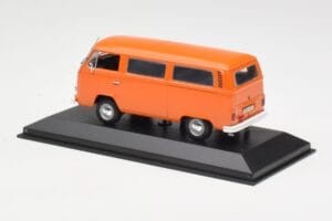Volkswagen T2 Bus Portocaliu Minichamps 1:43 400053000 Metal - imaginea 3 din 4
