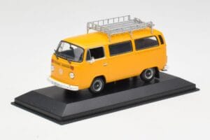 Volkswagen T2 Bus Galben Minichamps 1:43 400053002 Metal - imaginea 2 din 4