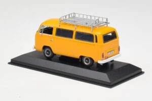 Volkswagen T2 Bus Galben Minichamps 1:43 400053002 Metal - imaginea 3 din 4