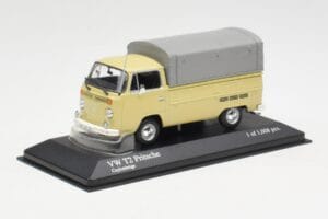 Volkswagen T2 Flatbed Bej Minichamps 1:43 400053204 Metal - imaginea 2 din 4