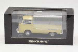 Volkswagen T2 Flatbed Bej Minichamps 1:43 400053204 Metal - imaginea 4 din 4