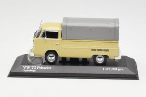 Volkswagen T2 Flatbed Bej Minichamps 1:43 400053204 Metal