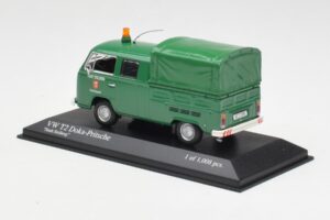 Volkswagen T2b Double Cab Flatbed Stadt Solberg Minichamps 1:43 400053261 Metal - imaginea 3 din 4