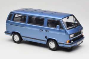 Volkswagen T3 Bluestar Blue Metallic Norev 1:18 188540 Metal - imaginea 4 din 6