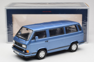 Volkswagen T3 Bluestar Blue Metallic Norev 1:18 188540 Metal - imaginea 6 din 6