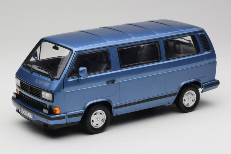 Volkswagen T3 Bluestar Blue Metallic Norev 1:18 188540 Metal