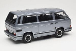 Volkswagen T3 Porsche B32 Minibus Albastru KK-Scale 1:18 KKDC180221 Metal - imaginea 2 din 6