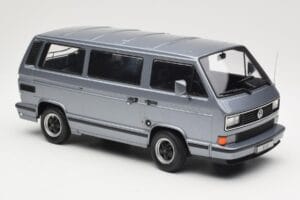 Volkswagen T3 Porsche B32 Minibus Albastru KK-Scale 1:18 KKDC180221 Metal - imaginea 4 din 6