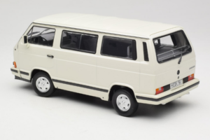 Volkswagen T3 Whitestar Alb Norev 1:18 188541 Metal - imaginea 5 din 6