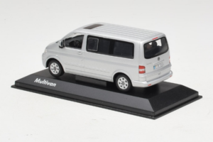 Volkswagen T5 Bus Argintiu Minichamps 1:43 T5003 Metal - imaginea 3 din 4