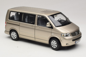 Volkswagen T5 Multivan Beige Metallic Norev 1:18 188602 Metal - imaginea 6 din 8