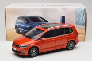 Volkswagen Touran 5T Portocaliu Paudi Model 1:18 ZVE000003ORA Metal - imaginea 8 din 8