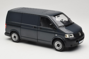 Volkswagen Transporter T5 Gri Norev 1:18 188616 Metal - imaginea 6 din 8