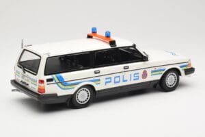 Volvo 240 GL Break Polis Sweden Minichamps 1:18 155171480 Metal - imaginea 2 din 6