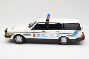 Volvo 240 GL Break Polis Sweden Minichamps 1:18 155171480 Metal - imaginea 3 din 6