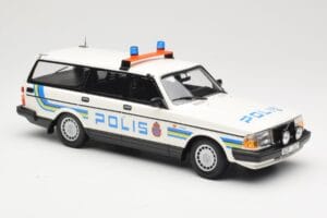 Volvo 240 GL Break Polis Sweden Minichamps 1:18 155171480 Metal - imaginea 4 din 6