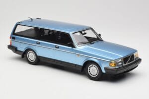 Volvo 240 GL Estate Blue Metallic Minichamps 1:18 155171414 Metal - imaginea 4 din 6