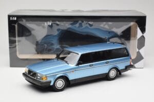 Volvo 240 GL Estate Blue Metallic Minichamps 1:18 155171414 Metal - imaginea 6 din 6