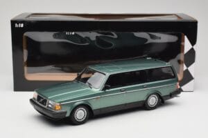 Volvo 240 GL Estate Green Metallic Minichamps 1:18 155171410 Metal - imaginea 6 din 6