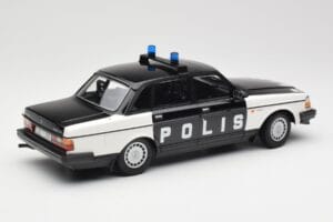 Volvo 240 GL Polis Sweden Negru Minichamps 1:18 155171497 Metal - imaginea 2 din 6