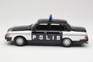 Volvo 240 GL Polis Sweden Negru Minichamps 1:18 155171497 Metal - imaginea 3 din 6