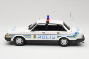 Volvo 240 GL Polis Sweden Minichamps 1:18 155171490 Metal - imaginea 3 din 6