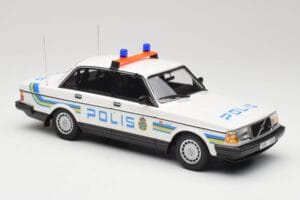 Volvo 240 GL Polis Sweden Minichamps 1:18 155171490 Metal - imaginea 4 din 6