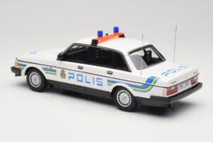Volvo 240 GL Polis Sweden Minichamps 1:18 155171490 Metal - imaginea 5 din 6