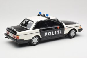 Volvo 240 GL Politi Norway Negru Minichamps 1:18 155171496 Metal - imaginea 2 din 6