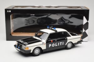 Volvo 240 GL Politi Norway Negru Minichamps 1:18 155171496 Metal - imaginea 6 din 6