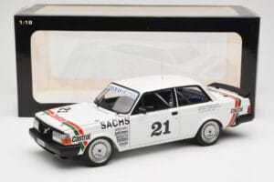 Volvo 240 Turbo #21 P. Stureson DTM Winner Wunstorf 1985 AUTOart 1:18 88592 Metal - imaginea 8 din 8