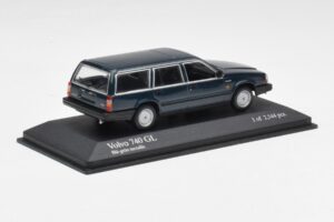 Volvo 740 GL Estate Albastru Verde Metalic Minichamps 1:43 943171713 Metal - imaginea 2 din 4