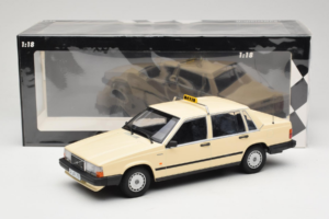 Volvo 740 GL Taxi Germania Minichamps 1:18 155171792 Metal - imaginea 6 din 6