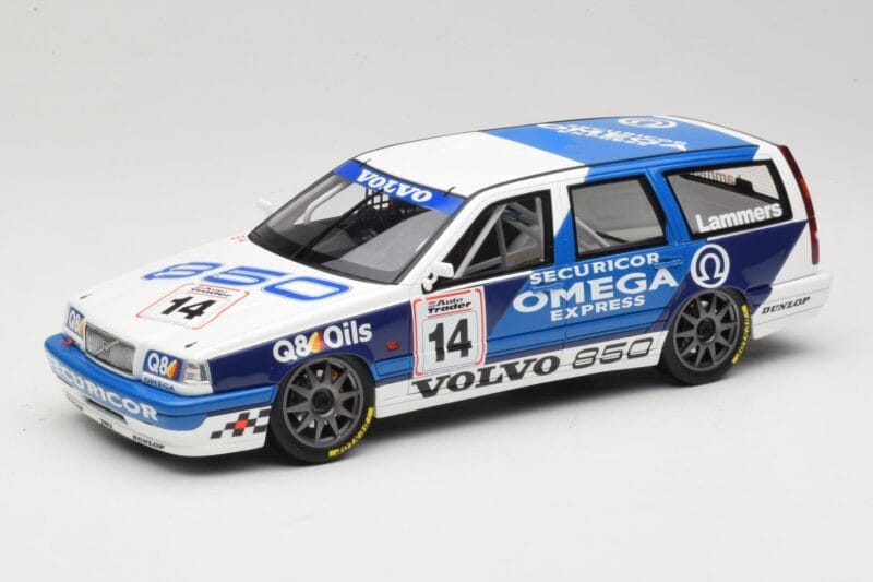 Volvo 850 Estate #14 J. Lammers Volvo 850 Racing BTCC 1994 Otto 1:18 OT482 Rășină