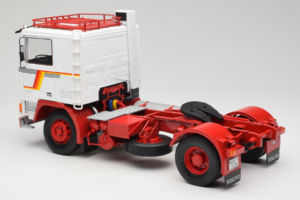 Volvo F12 Alb Roșu Road Kings 1:18 RK180031 Metal - imaginea 7 din 8