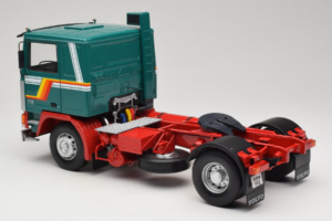 Volvo F1220 Verde Roșu Road Kings 1:18 RK180032 Metal - imaginea 7 din 8