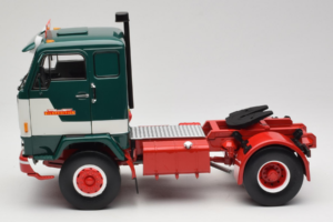 Volvo F88 Bilspedition Verde Alb MCG 1:18 MCG18139 Metal - imaginea 4 din 8