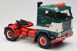 Volvo F88 Bilspedition Verde Alb MCG 1:18 MCG18139 Metal - imaginea 6 din 8