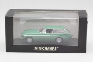 Volvo P1800 ES Verde British Racing Minichamps 1:43 430171671 Metal - imaginea 4 din 4